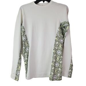 Columbia Women's White PFG Performance Fishing Shirt Size M UPF‎ 50